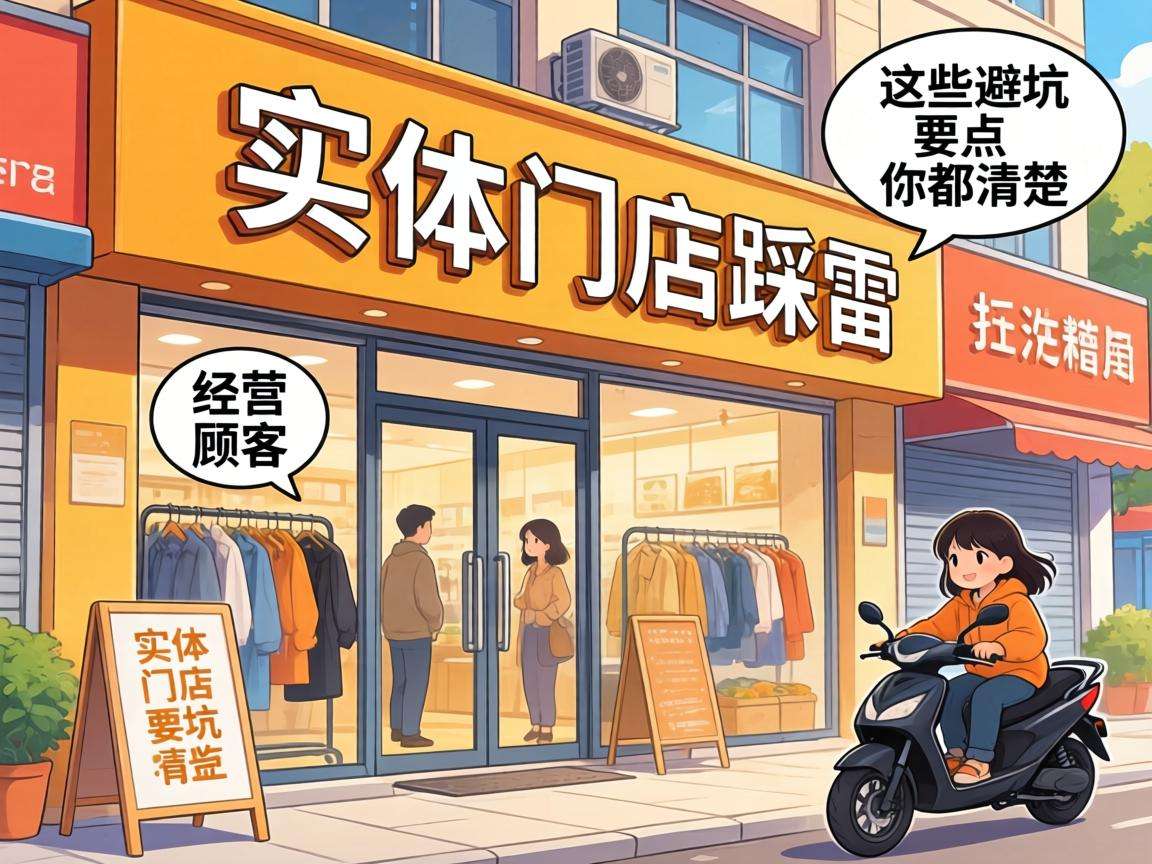 想开实体门店不踩雷，这些避坑要点你都清楚吗