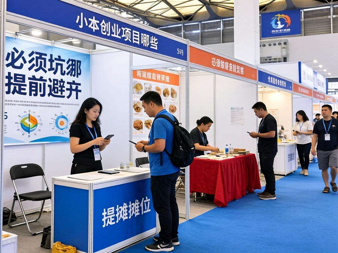 逛展会选小本创业项目哪些坑必须提前避开