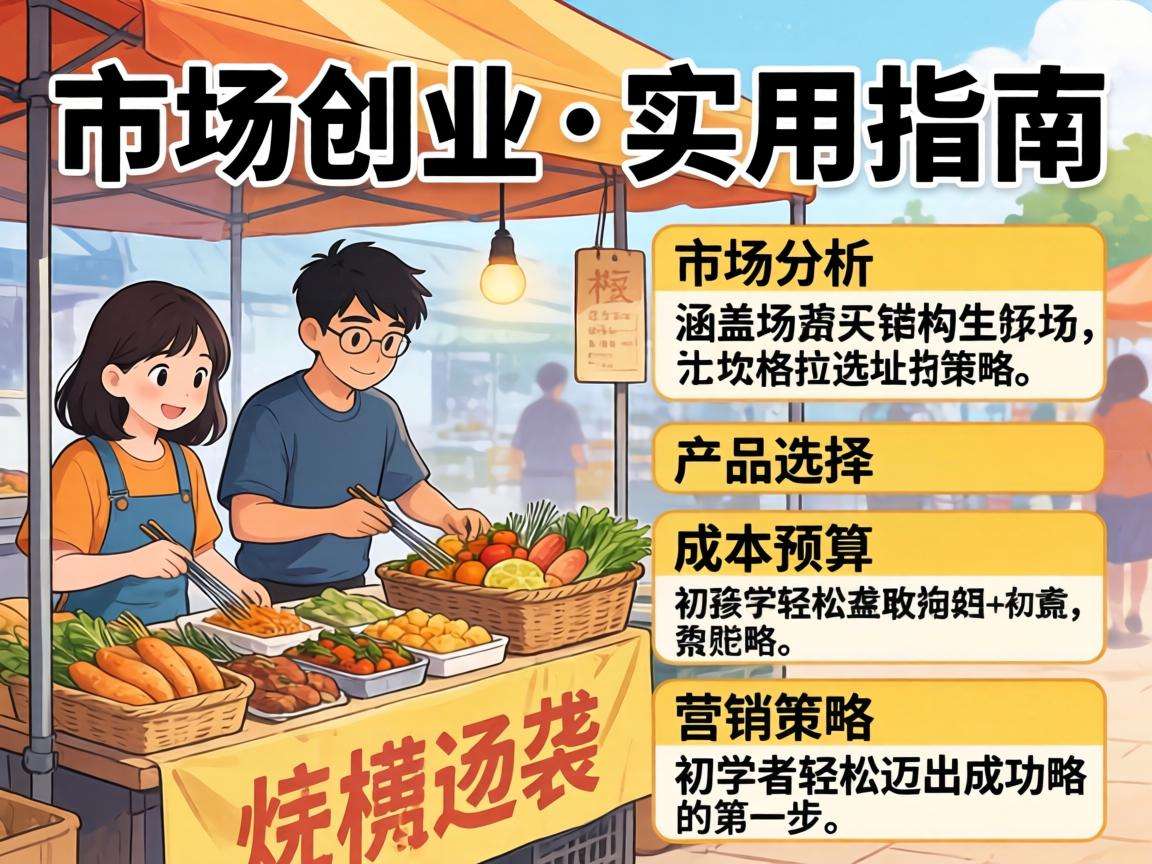 普通人没经验想摆摊创业有哪些实用落地的指南