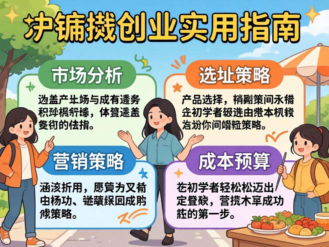 普通人没经验想摆摊创业有哪些实用落地的指南