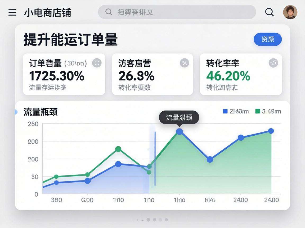 中小网店怎么制定运营策略才能突破流量瓶颈提升订单量