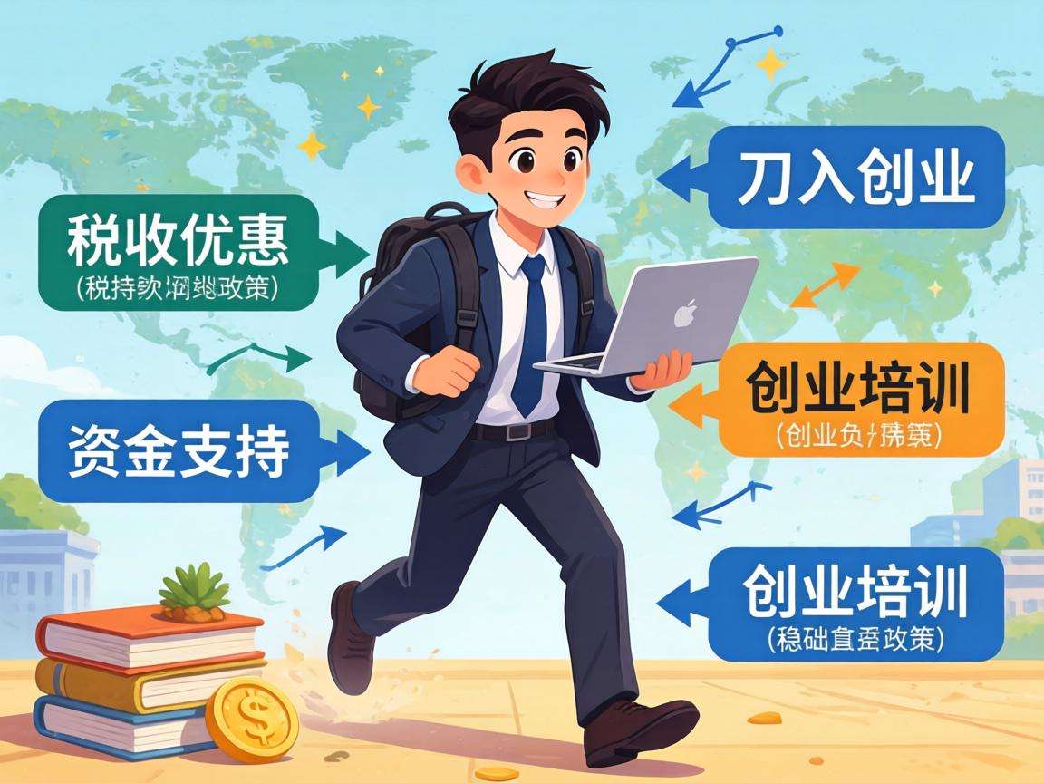大学生创业扶持政策能为初入市场的青年创业者提供哪些切实帮助