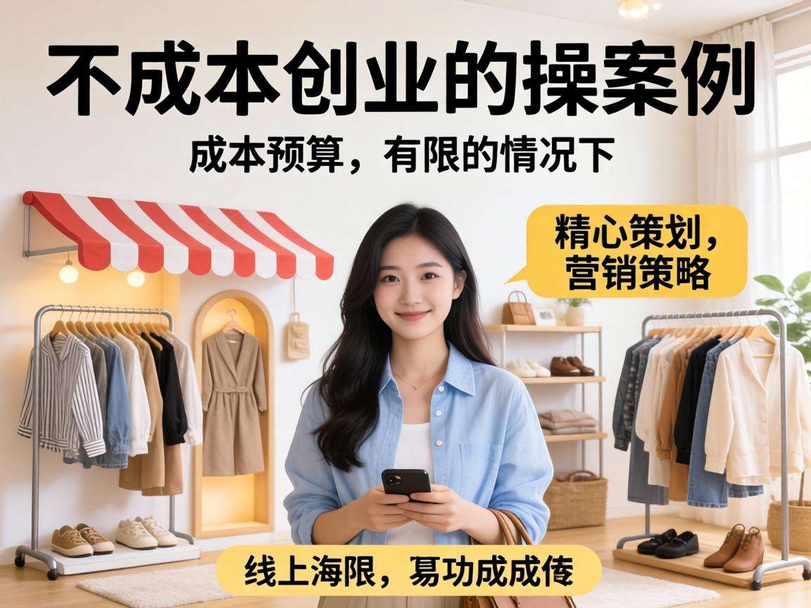 普通人小成本创业实操案例有哪些可直接复用的经验