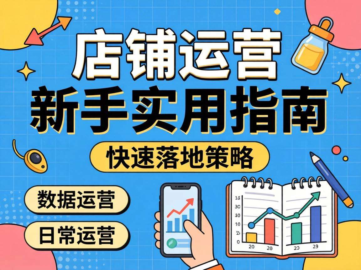 新手做电商店铺运营有哪些实用且可快速落地的方法
