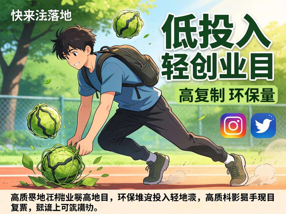 普通人能快速落地的低投入轻创业项目有哪些值得选择