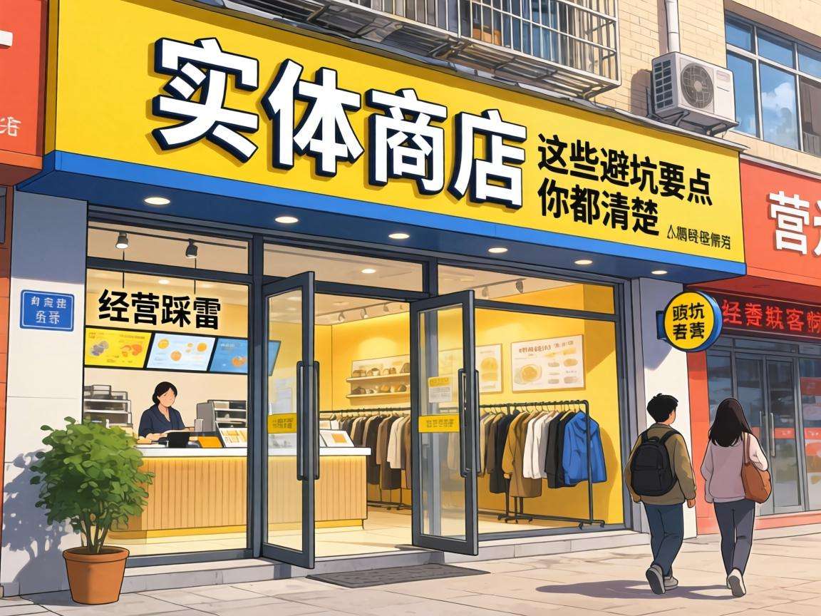 想开实体门店不踩雷，这些避坑要点你都清楚吗