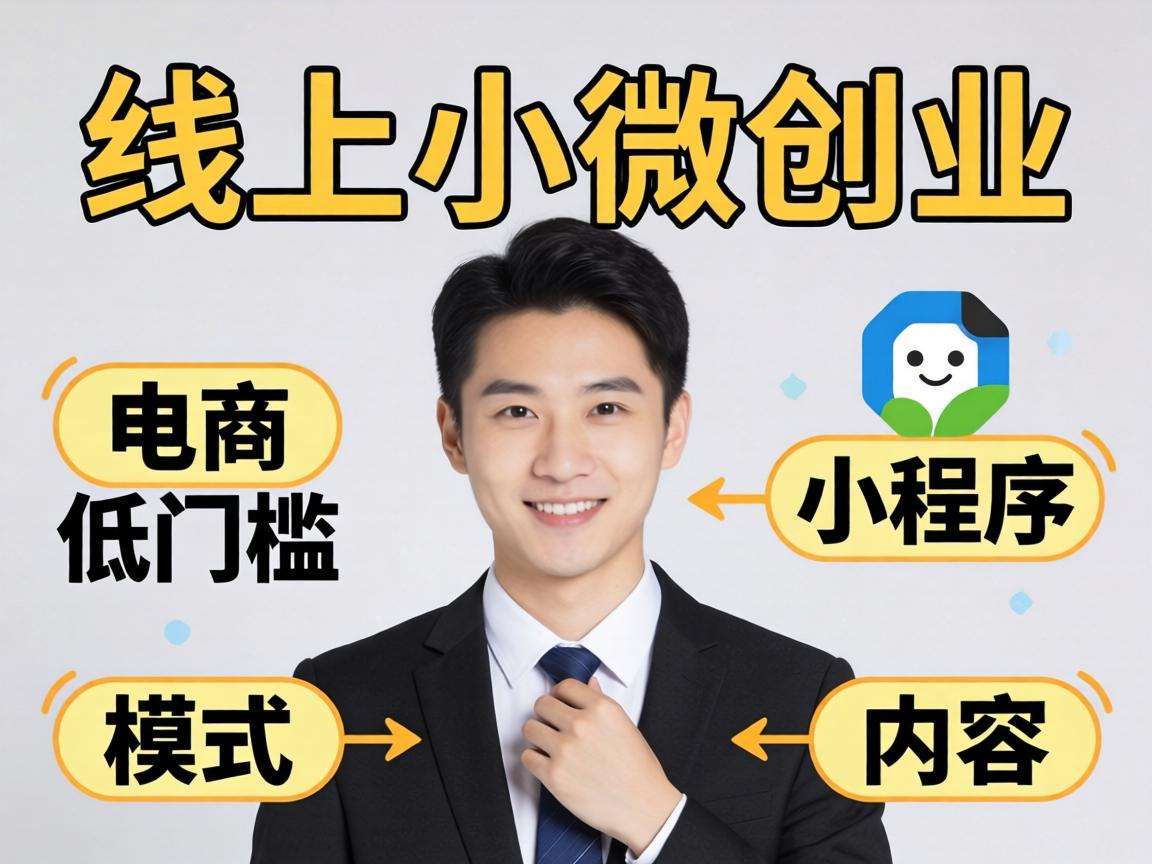 普通人想做线上小微创业，有哪些低门槛的切入方向可以选