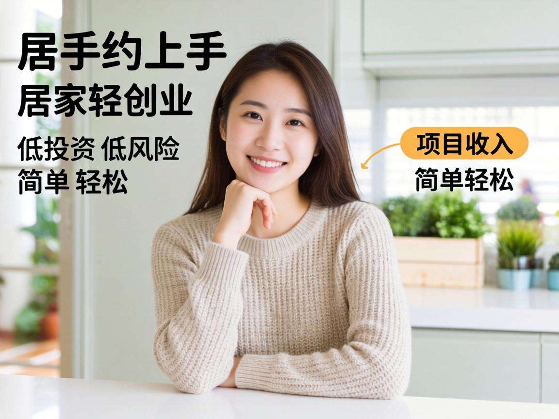 普通人可上手的居家轻创业项目有哪些低风险选择