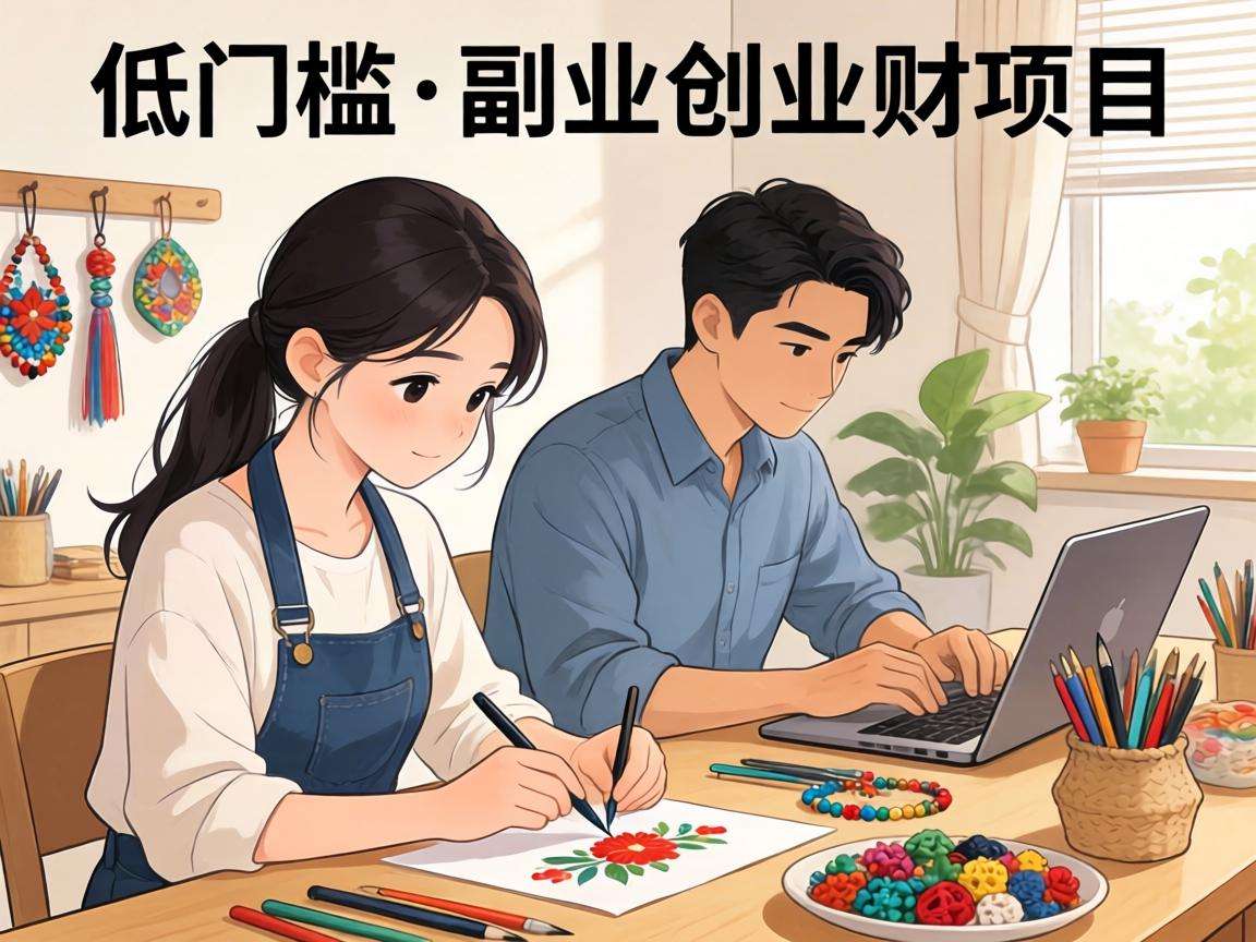 普通人想做副业创业有哪些低门槛的轻项目值得尝试