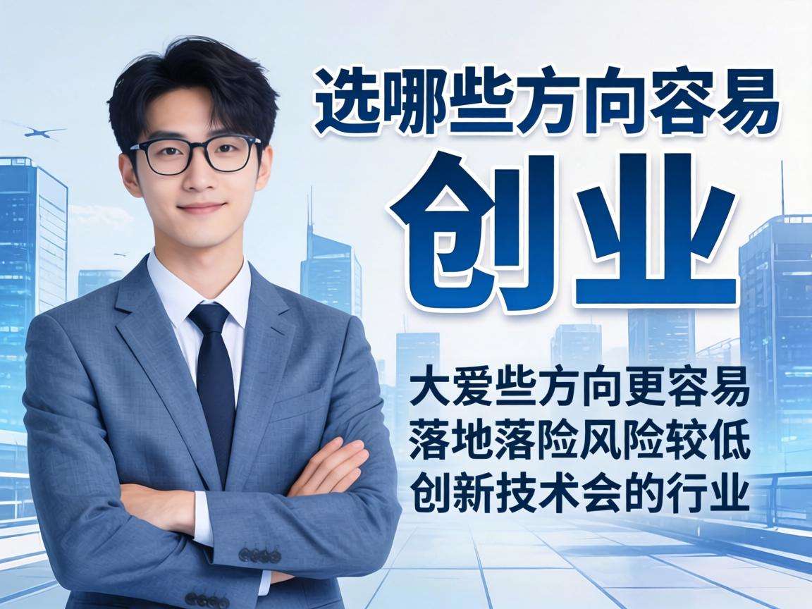 大学生想创业选哪些方向更容易落地且风险较低