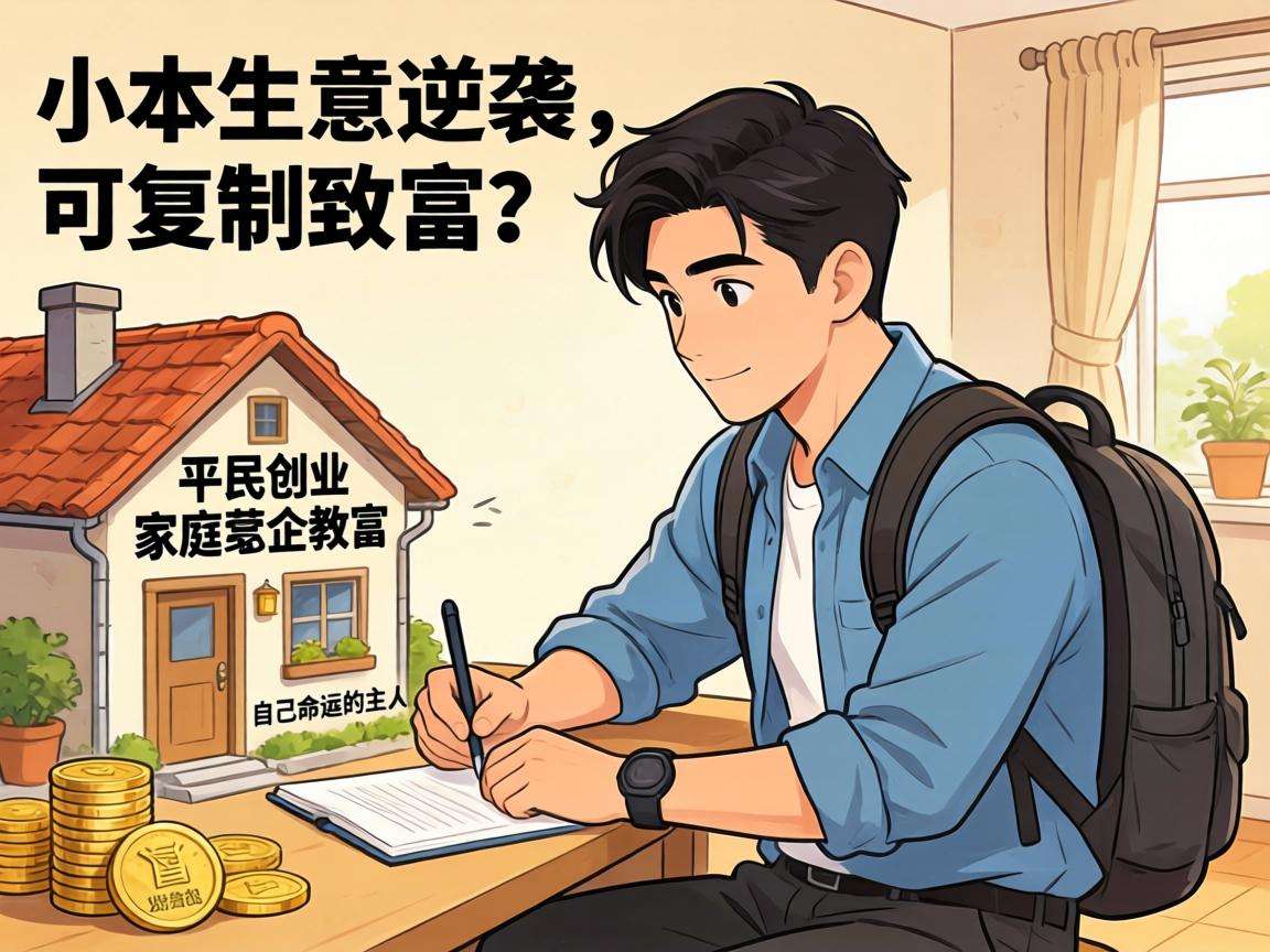 普通打工人靠小本生意逆袭平民创业有哪些可复制的致富案例