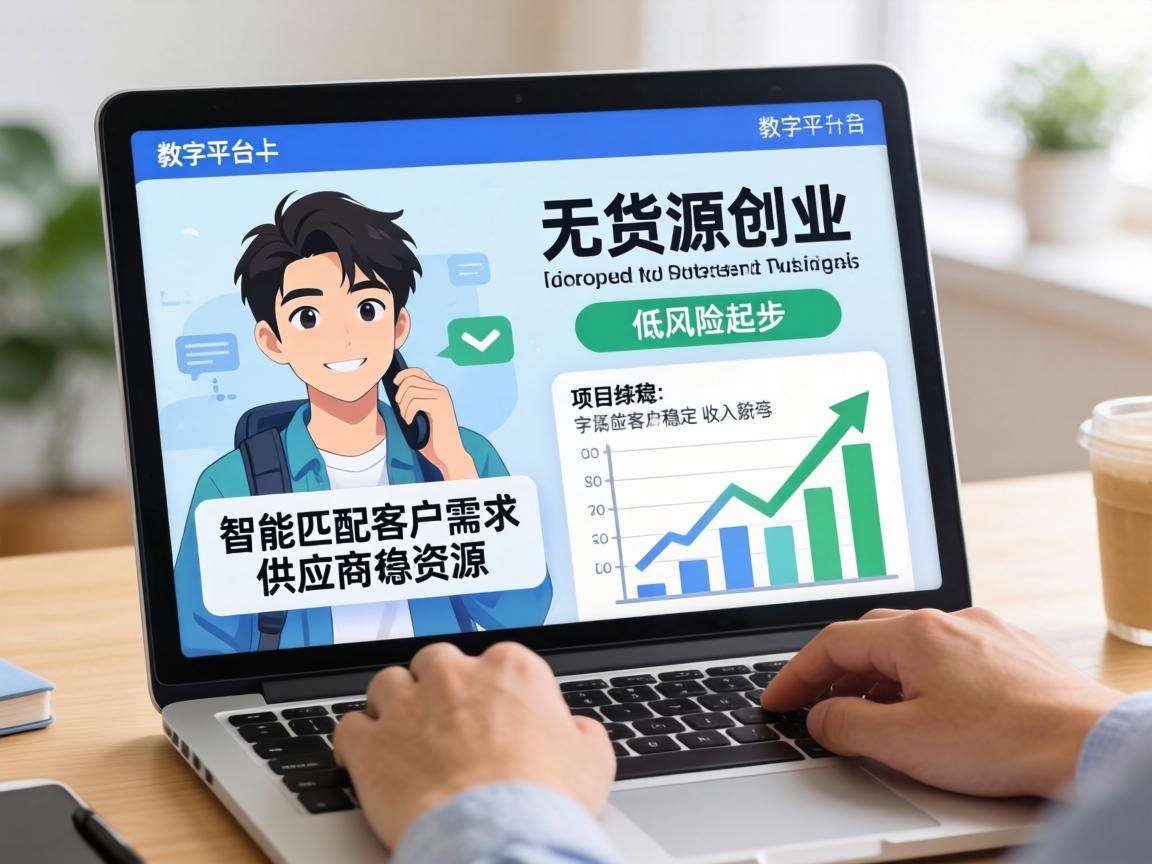 新手想低风险起步无货源创业项目真的靠谱吗