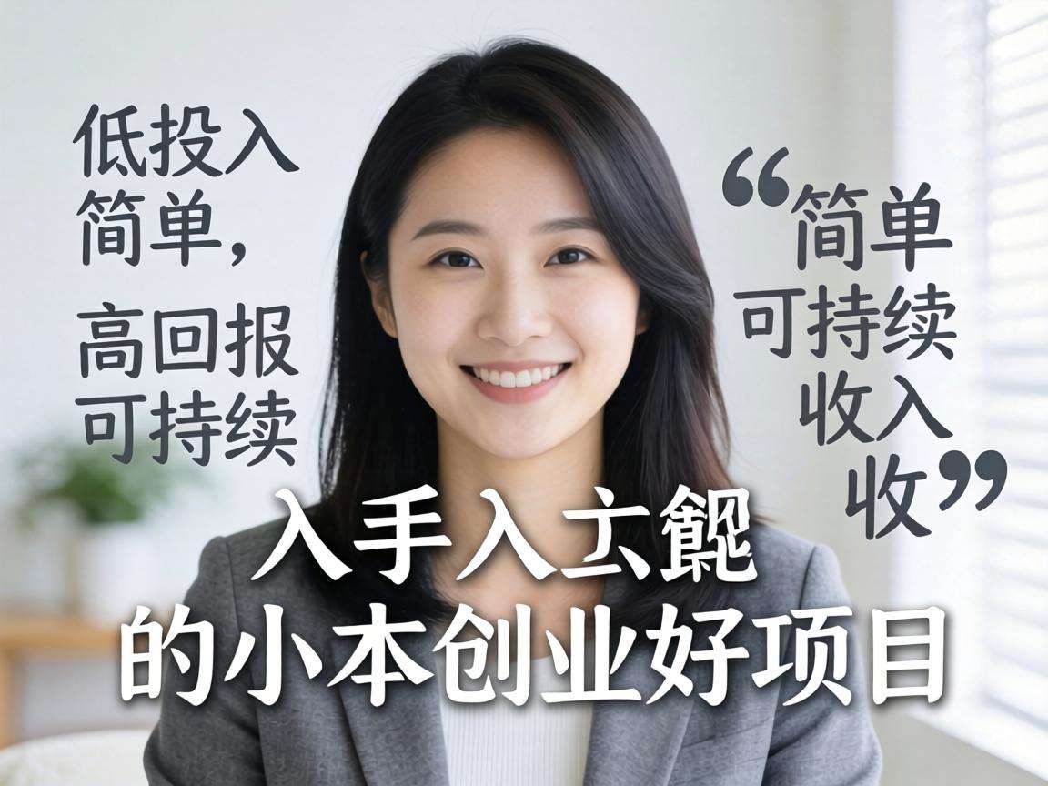 适合普通人入手的小本创业好项目都有哪些值得尝试