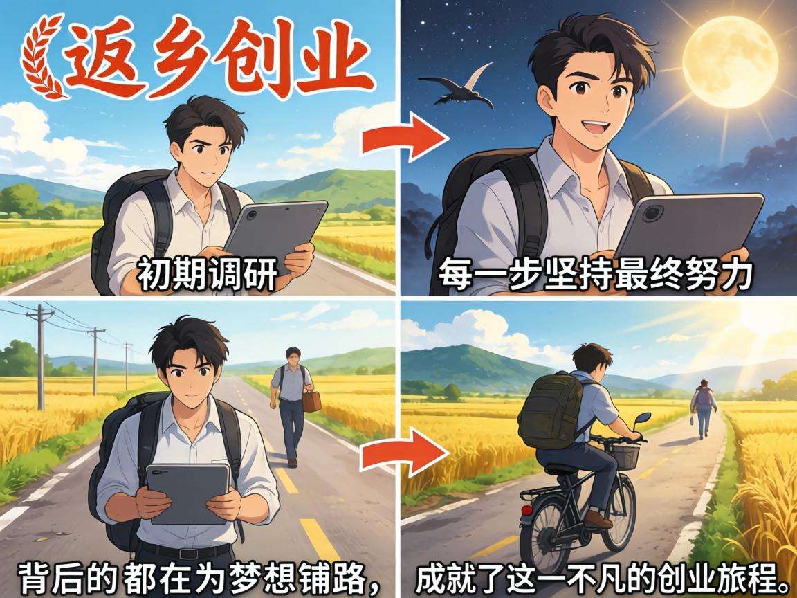 普通人返乡创业需要走过哪些不为人知的历程