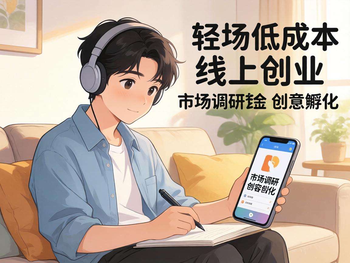 普通人没经验没资金怎么找到靠谱的低成本线上创业方向