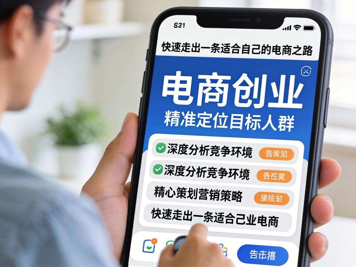 普通人做电商创业该从哪些核心方向入手少走弯路