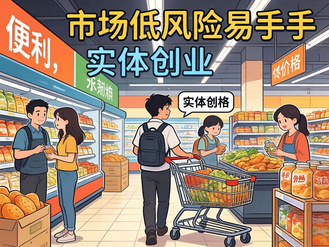 下沉市场有哪些低风险易上手的实体创业项目可选