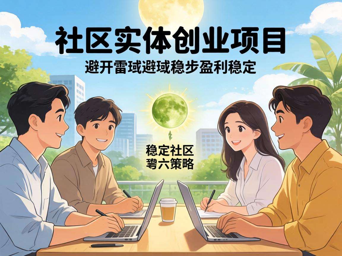 普通人做社区实体创业项目怎么才能避开雷区稳步盈利