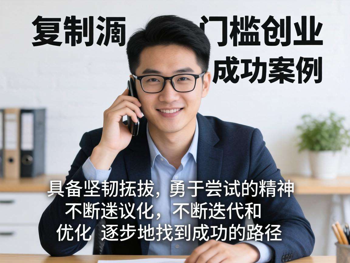 普通人能复制的低门槛创业成功案例都有哪些共通特质