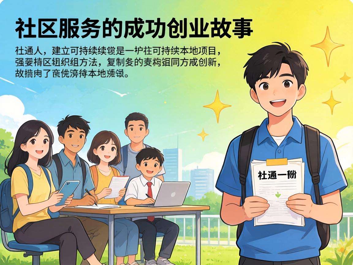 普通人做社区服务创业有哪些可复制的实用经验