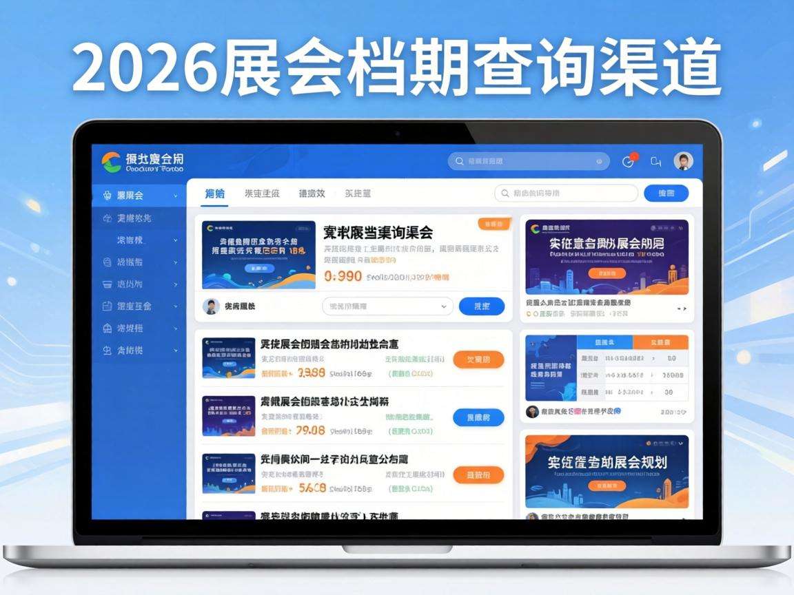 想查2026年展会档期有哪些实用高效的查询渠道?