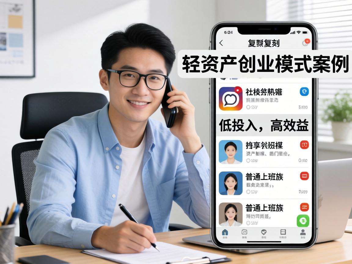 普通人可复制的轻资产创业模式案例有哪些值得参考