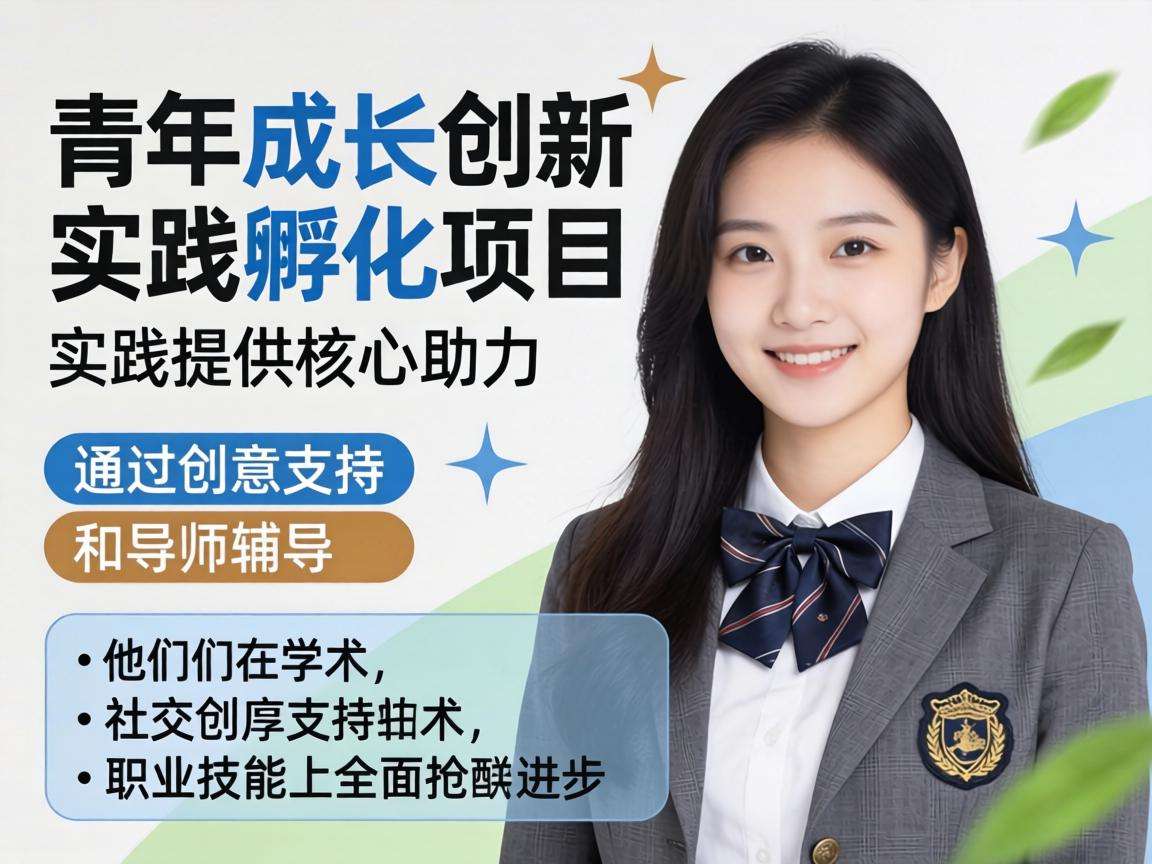 学生创新实践孵化项目能为青年成长带来哪些核心助力