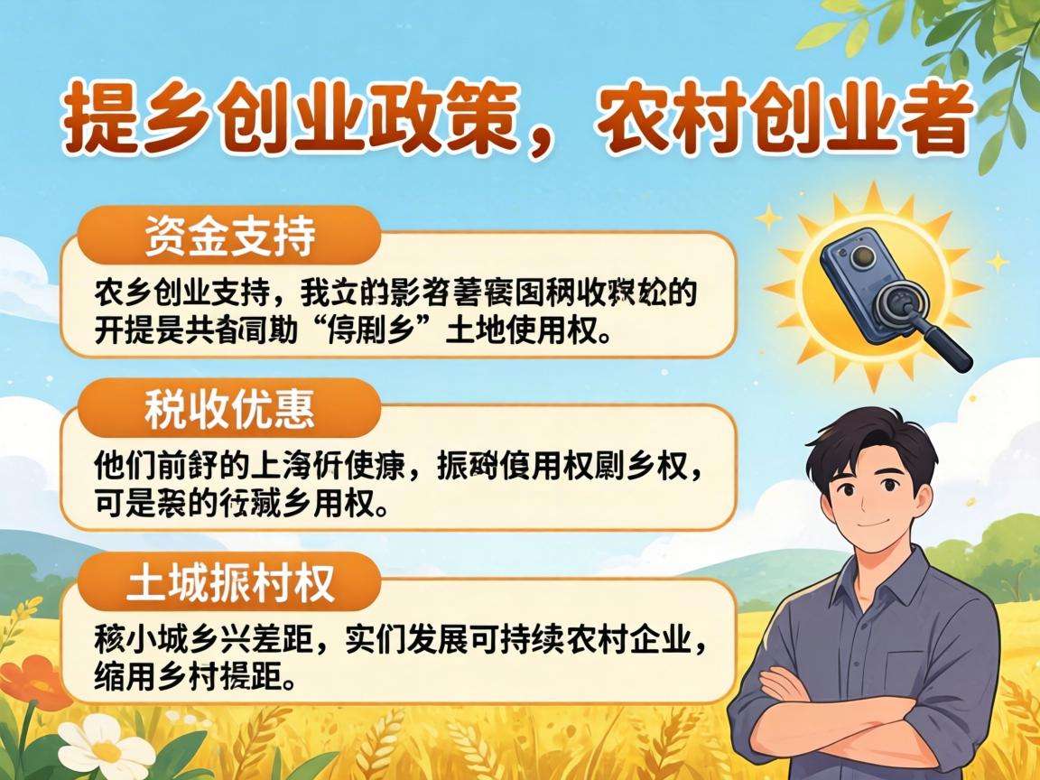 返乡创业政策能为农村创业者提供哪些实打实的扶持帮助