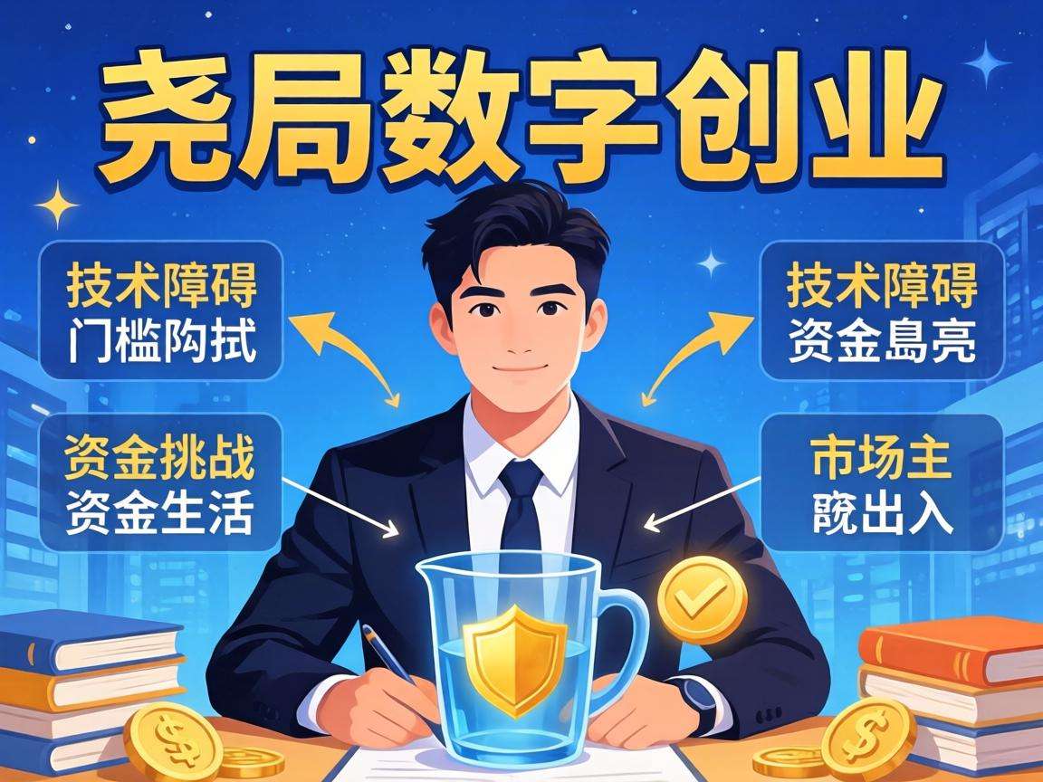 普通人入局数字创业需要迈过哪些核心门槛