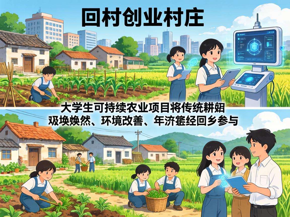 大学生回村创业有哪些可复制的成功案例值得参考