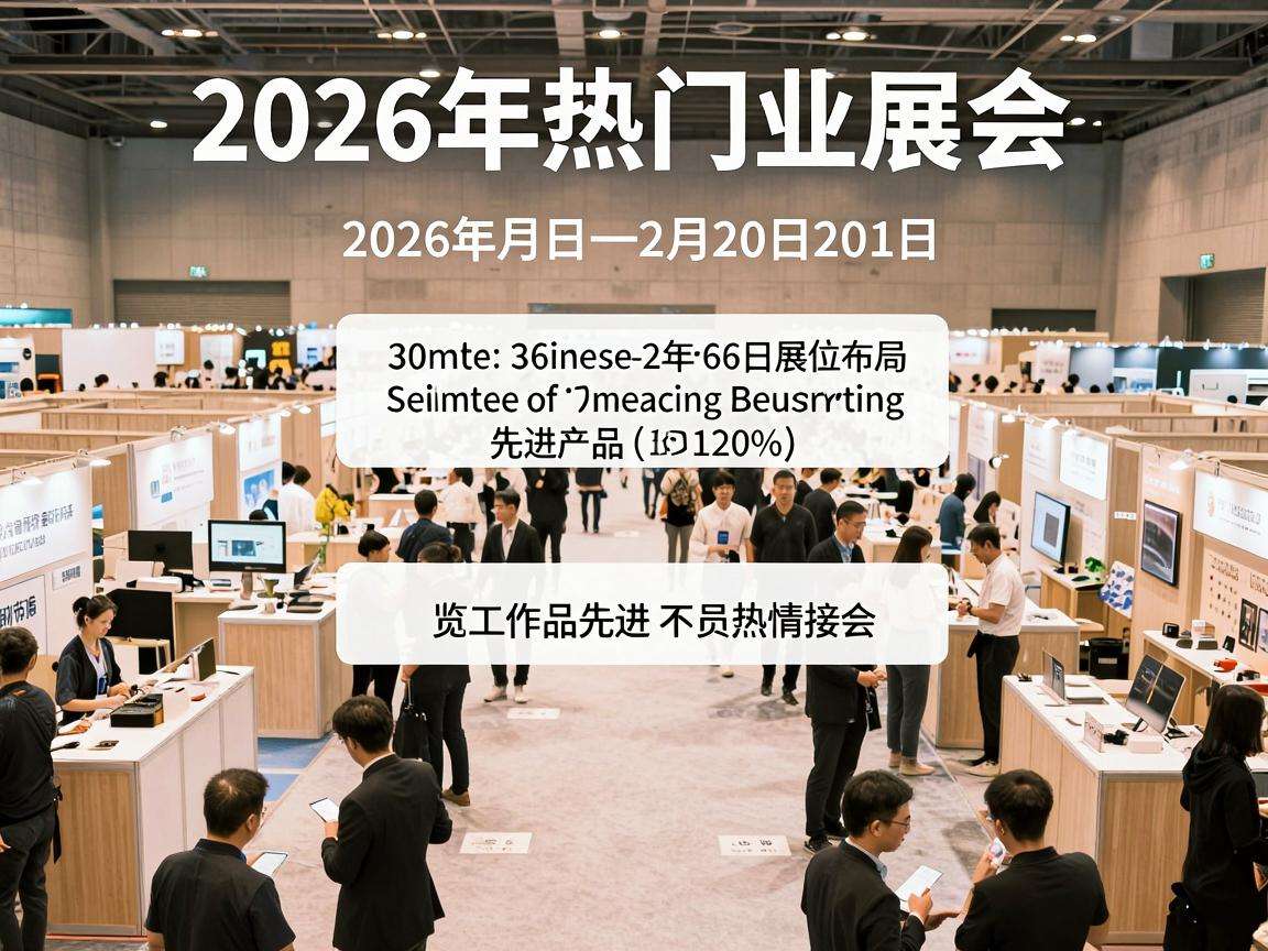2026年热门行业展会举办时间地点你想要的信息都在这里吗