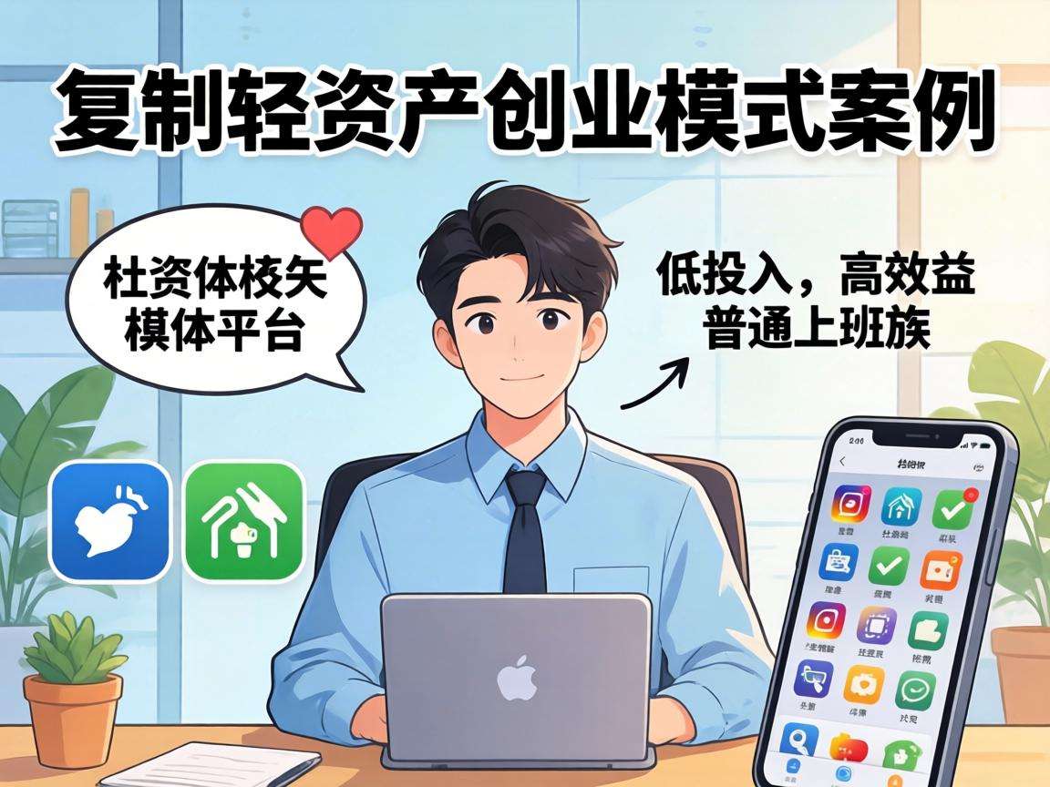 普通人可复制的轻资产创业模式案例有哪些值得参考