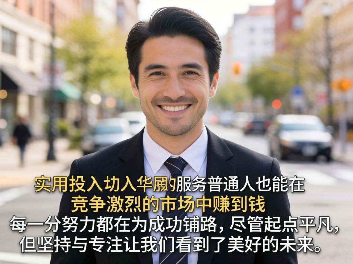 服务类小微创业普通人低投入切入真的能赚到钱吗