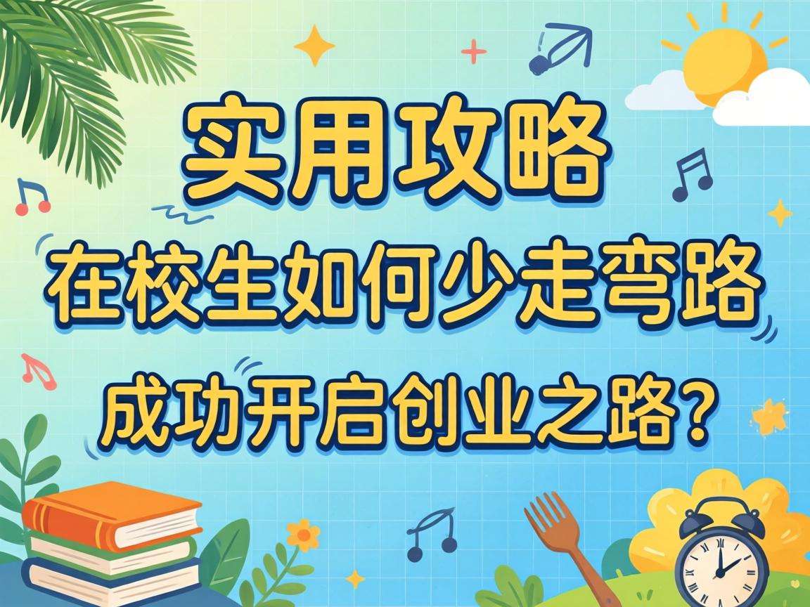 在校生想创业少走弯路有哪些实用攻略可以参考