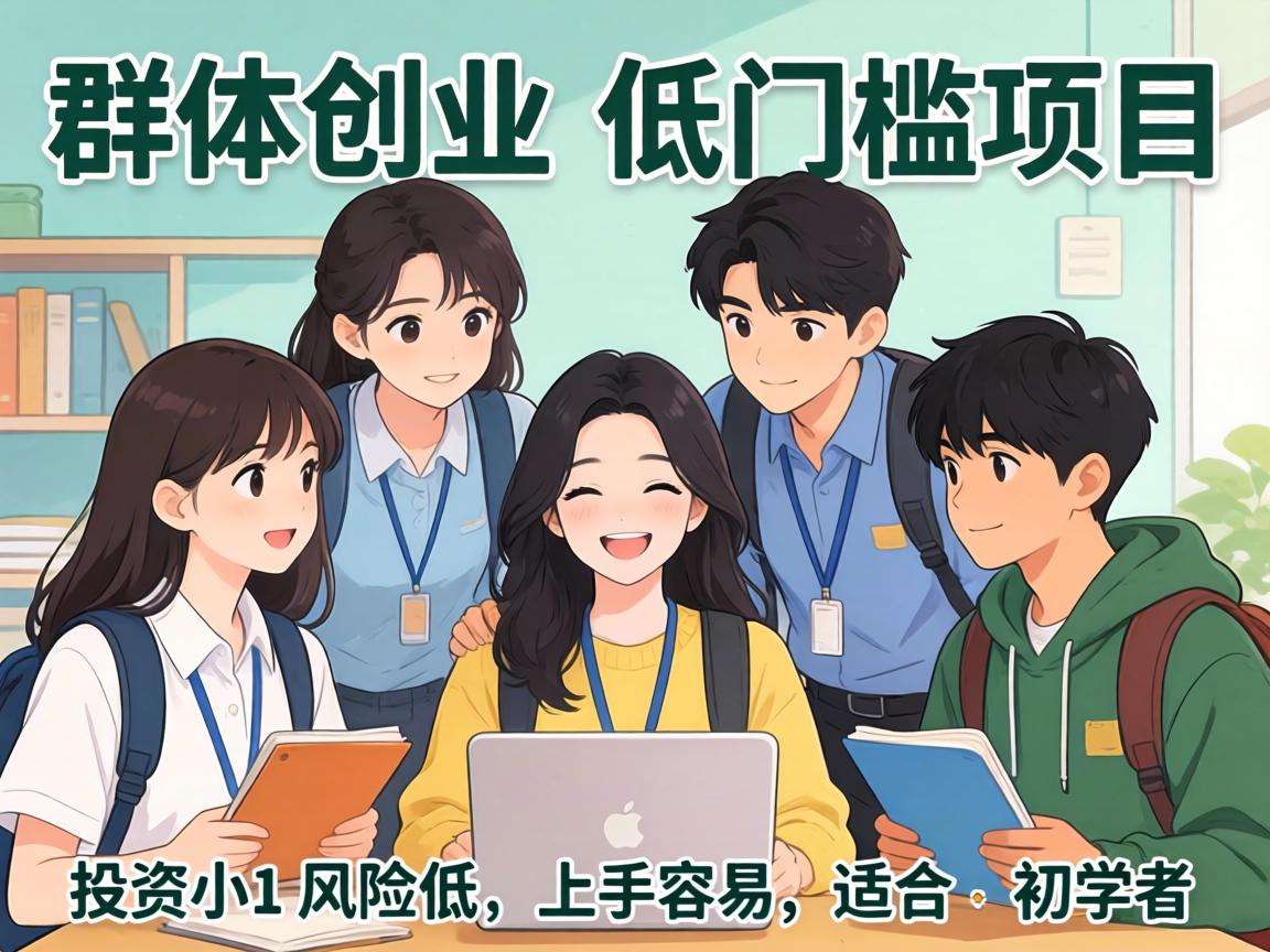 学生群体创业哪些低门槛项目投入小风险低好上手