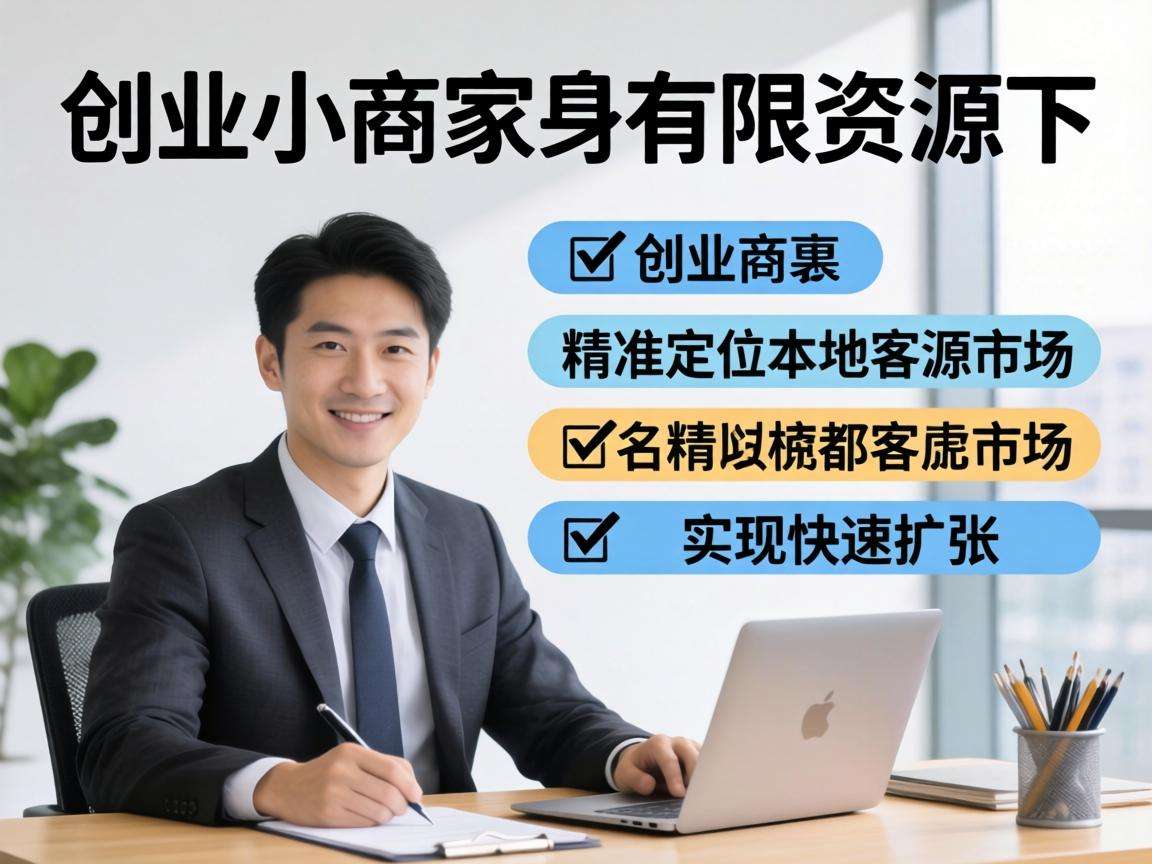 初创小商家如何用有限资源快速打开本地客源市场
