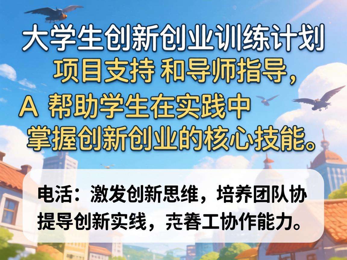 大学生创新创业训练计划能为在校生成长带来哪些核心助力