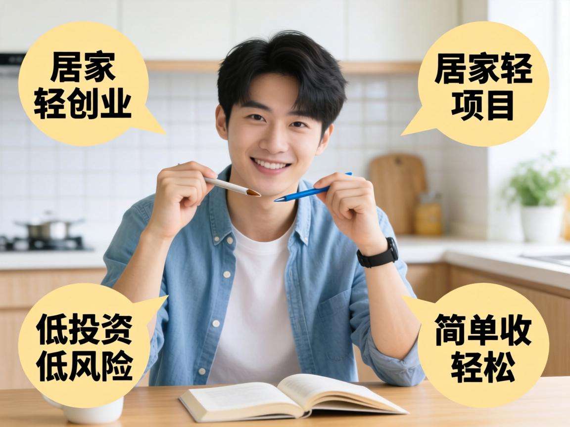 普通人可上手的居家轻创业项目有哪些低风险选择