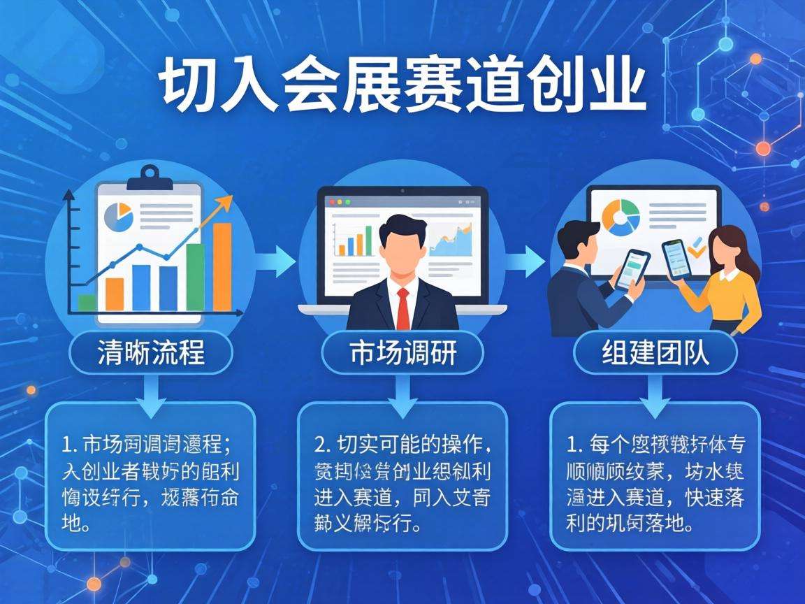 普通人切入会展赛道创业有哪些可落地的实操指南