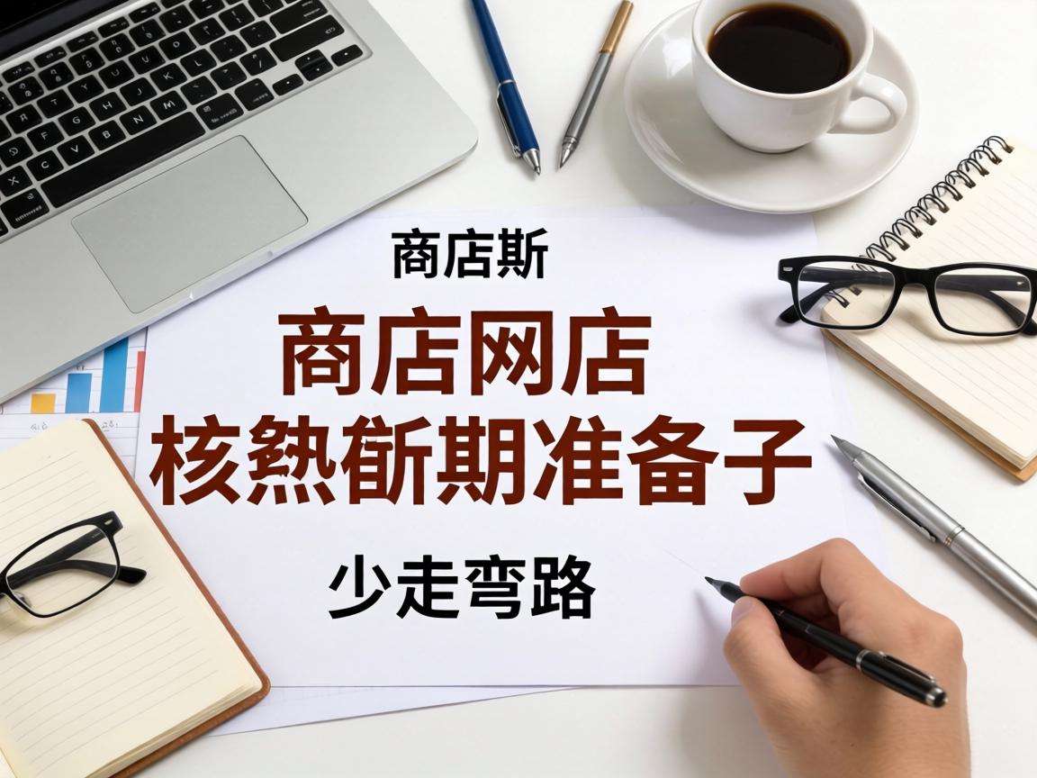 开网店前期准备需要做好哪些核心工作才能少走弯路?