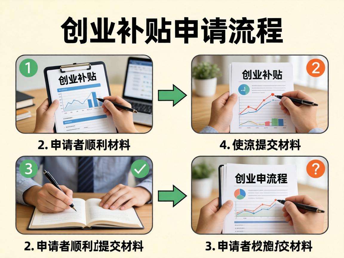 创业补贴申请流程具体都有哪些需要注意的步骤