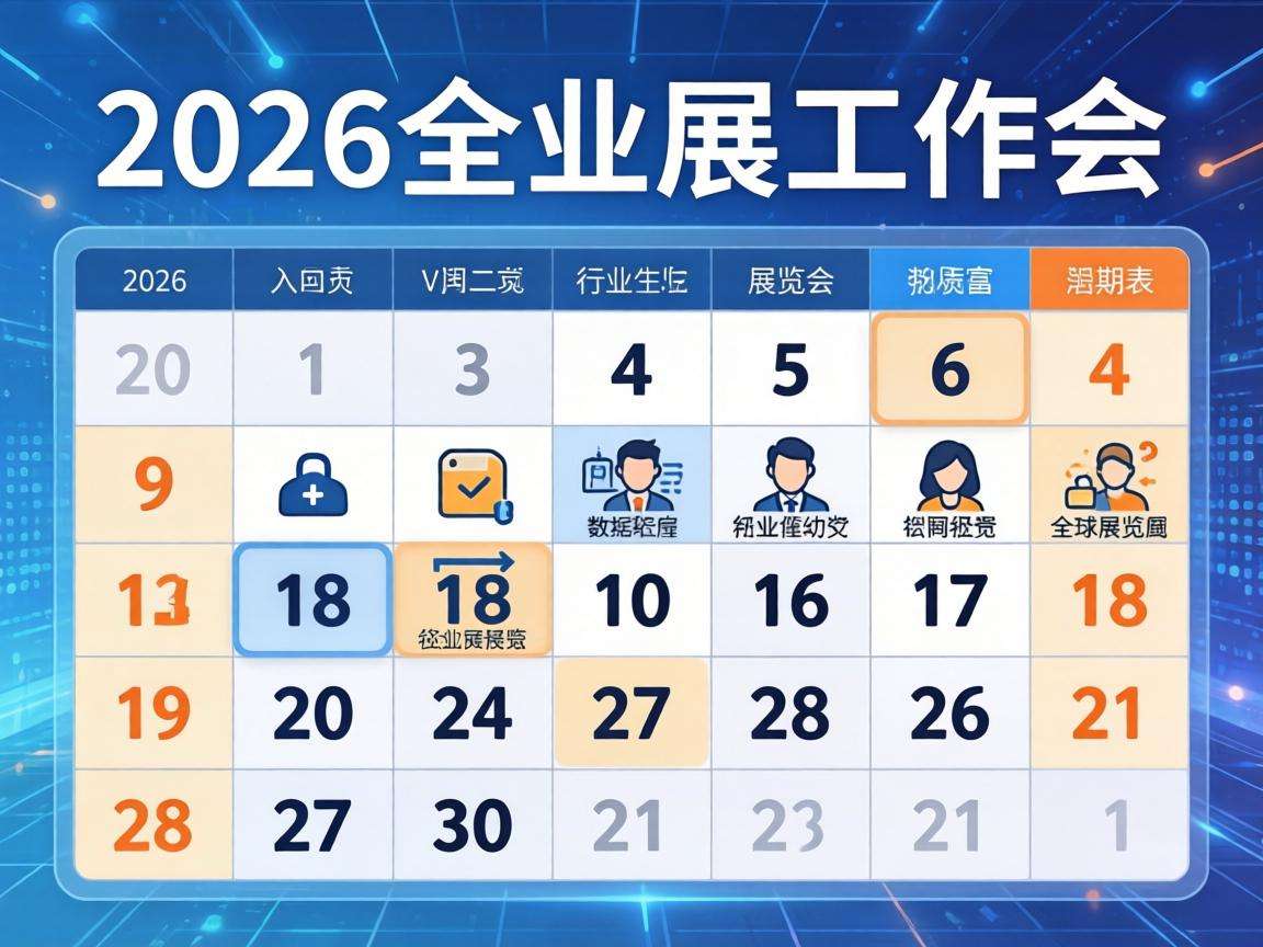 2026各行业展会排期表在哪里可以查询到完整版本