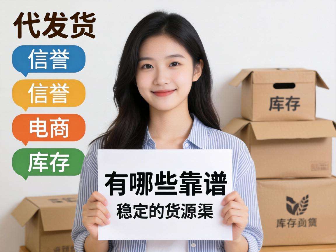 新手做一件代发有哪些靠谱且稳定的货源渠道可以选择