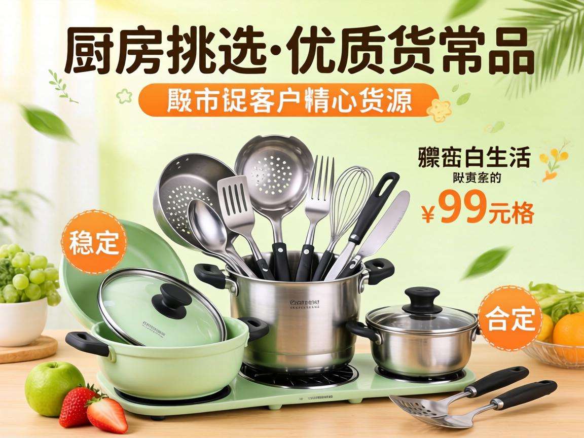 开小商品网店怎么找到性价比高且稳定的优质货源