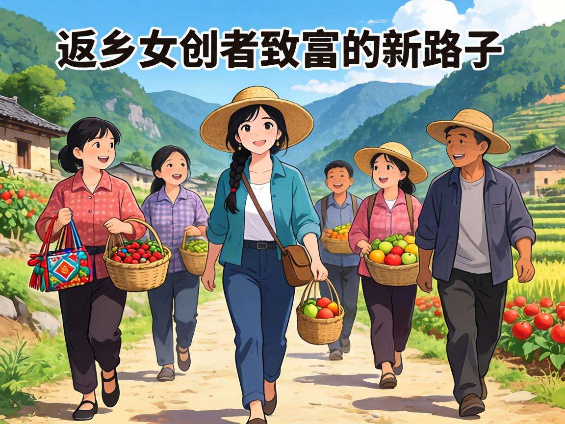 大山里的返乡女创业者靠什么闯出了乡村致富新路子