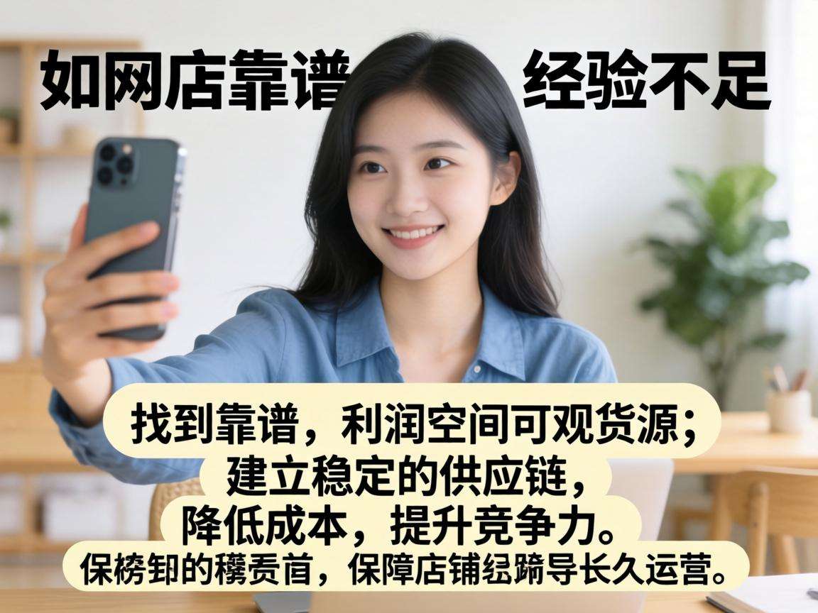 新手开网店没经验怎么找靠谱且利润空间可观的货源