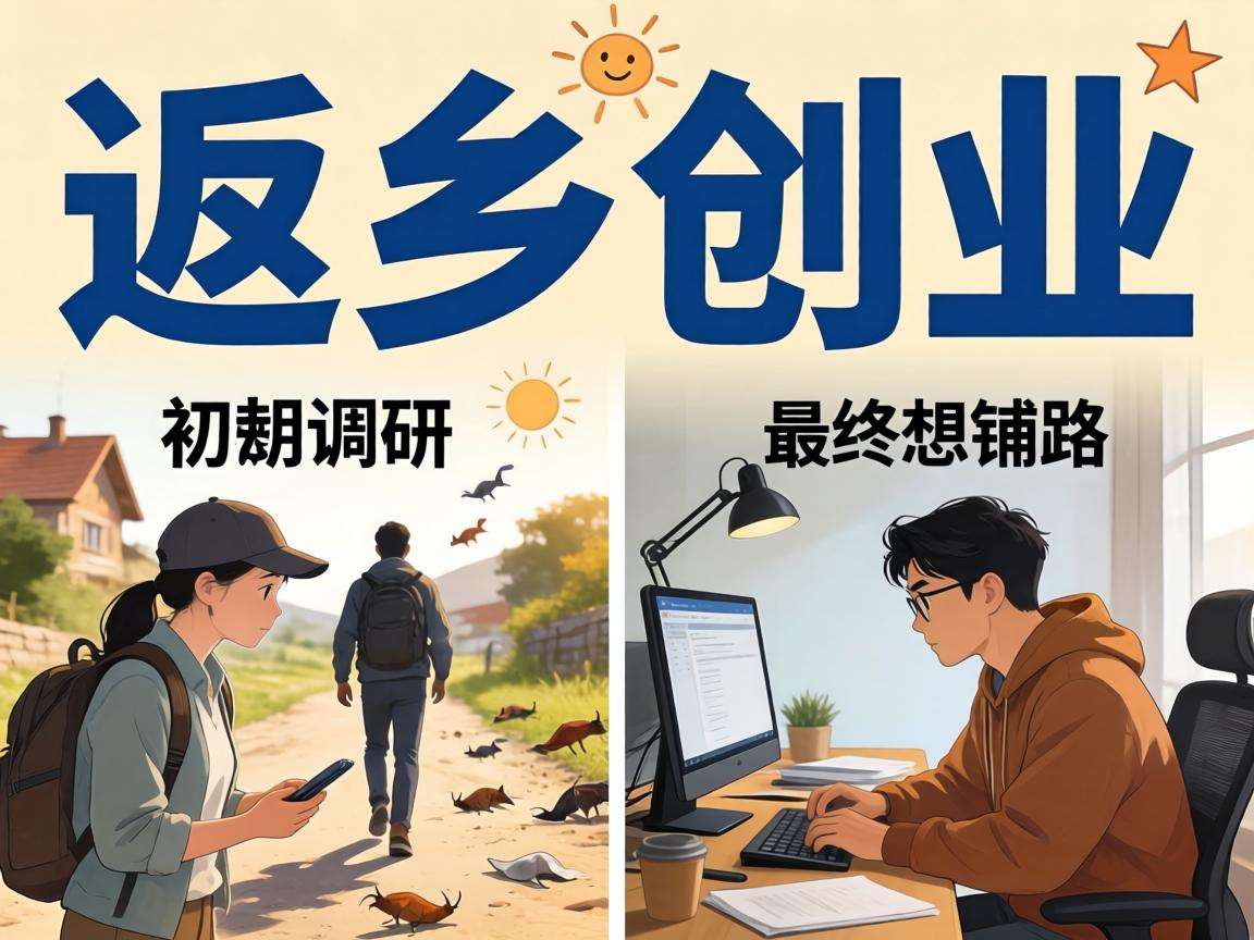 普通人返乡创业需要走过哪些不为人知的历程