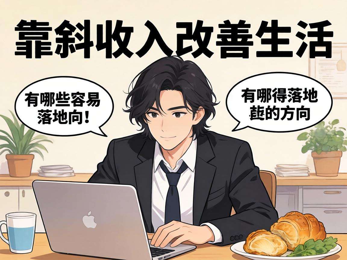 普通人想靠斜杠收入改善生活,有哪些容易落地的方向?