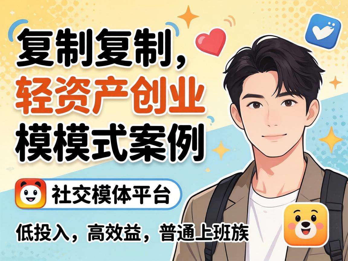 普通人可复制的轻资产创业模式案例有哪些值得参考