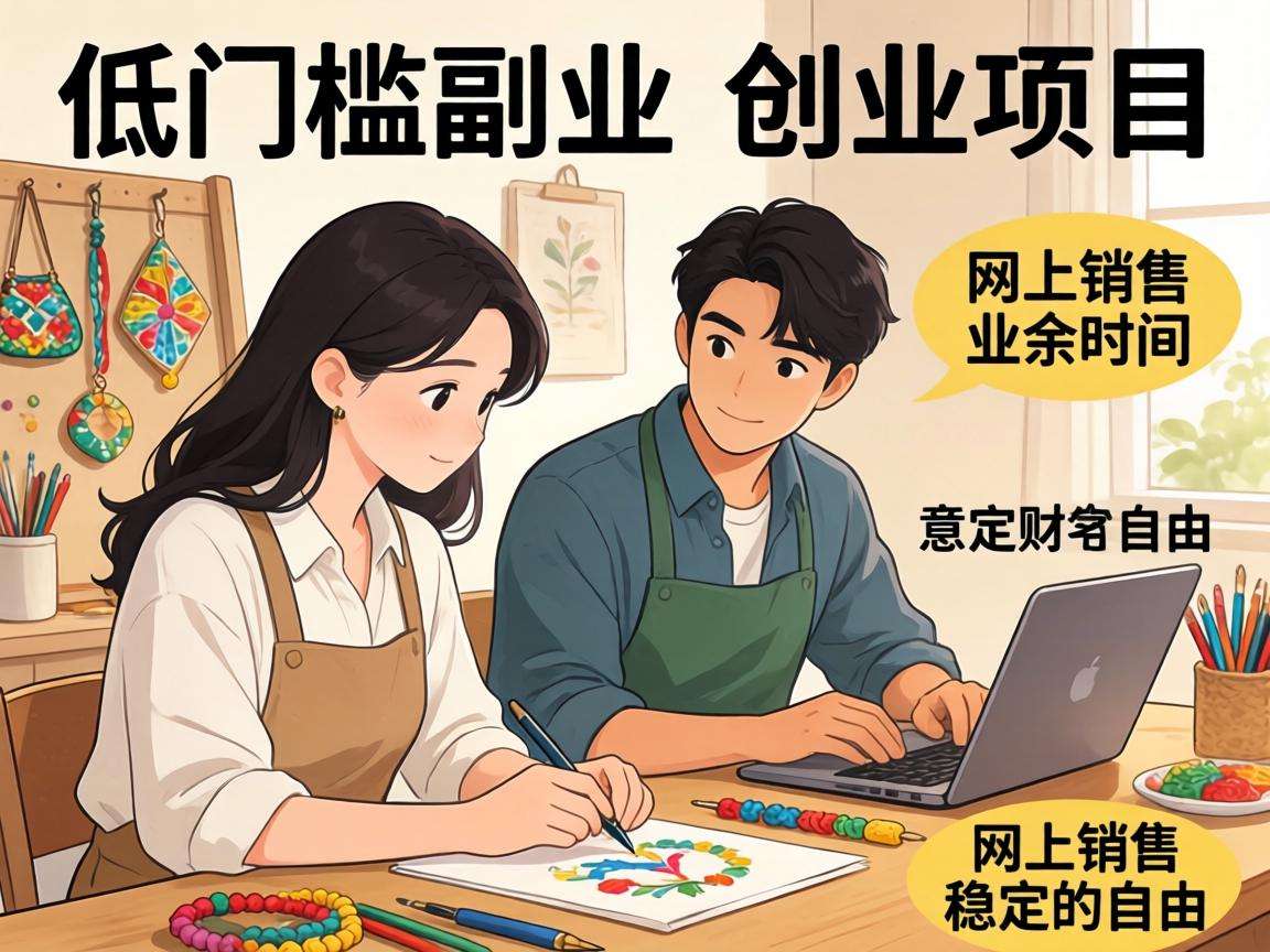 普通人想做副业创业有哪些低门槛的轻项目值得尝试